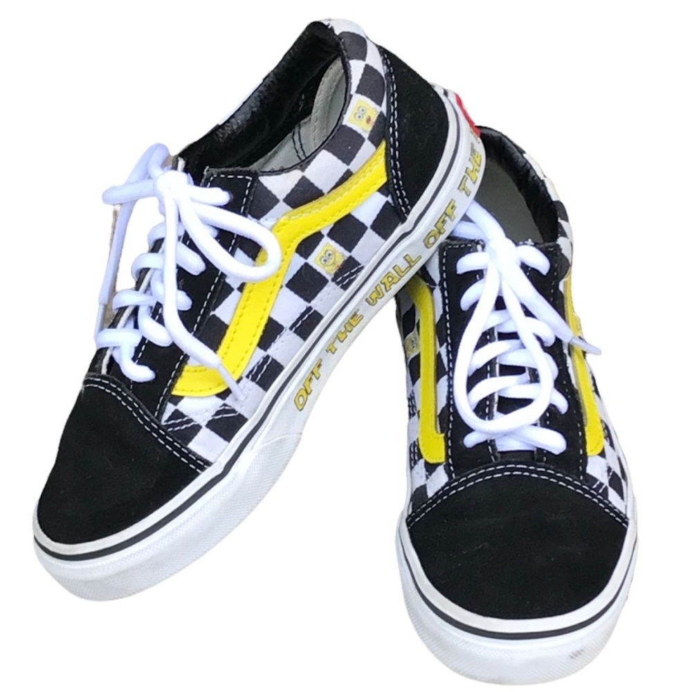 Vans Old Skool SpongeBob Limited Edition Lace Up Skate Shoes Size 1.5